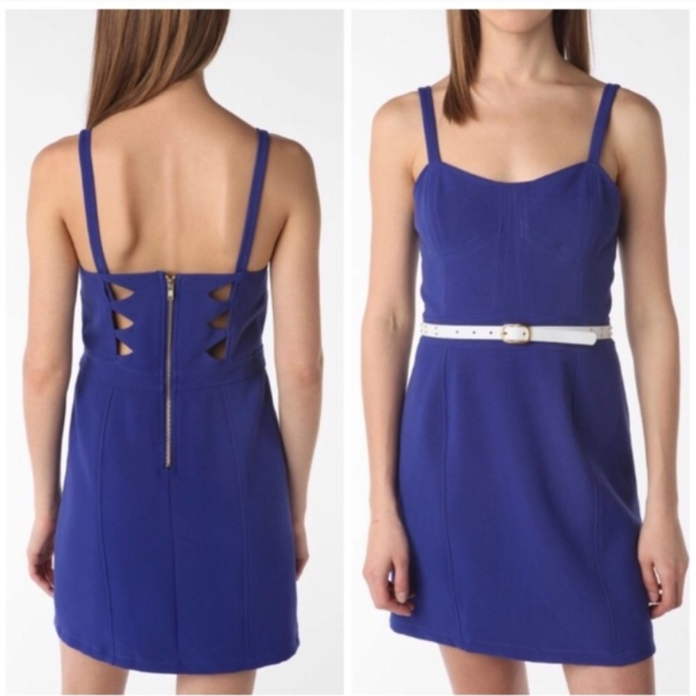 Urban Outfitters Bustier Cutout Dress